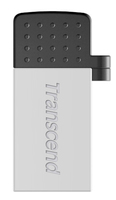 Transcend JetFlash 380 16GB USB 2.0 OTG Minne Silver - TS16GJF380S