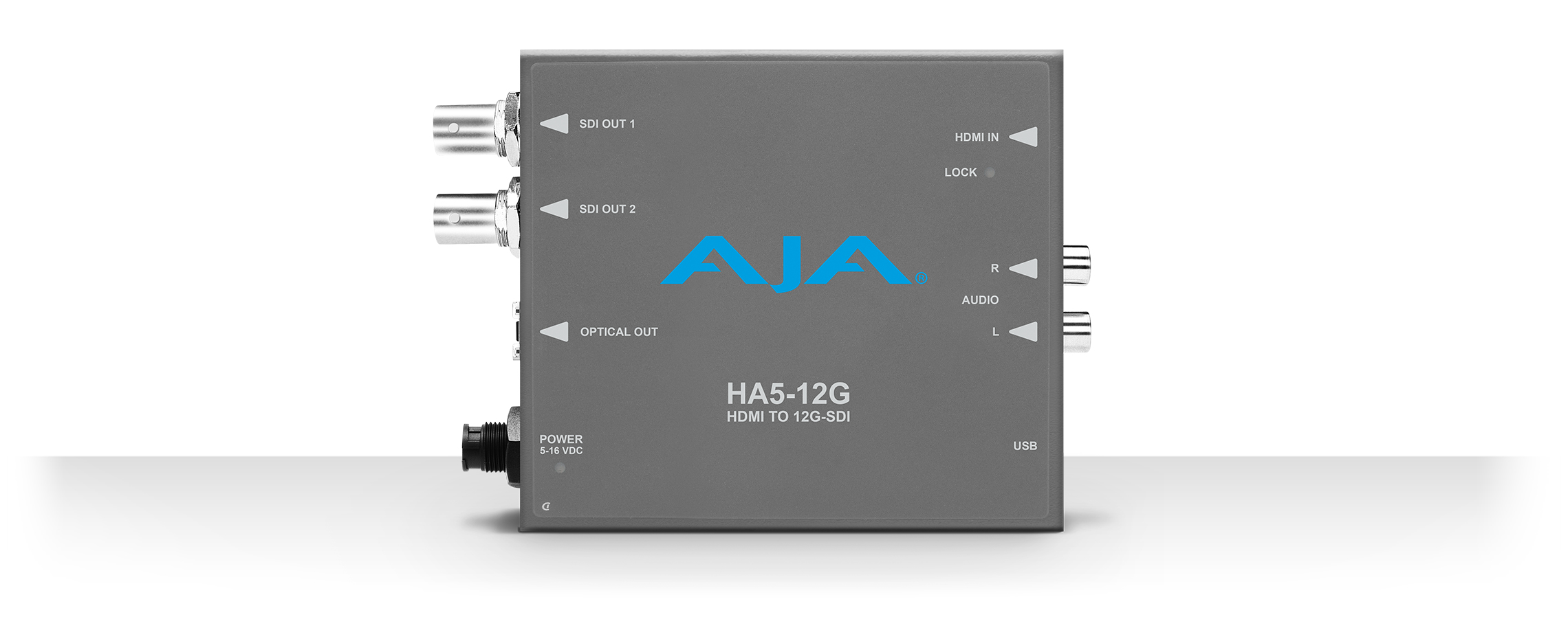 AJA HA5-12G HDMI till 12G-SDI-omvandlare, 4K-stöd - HA5-12G