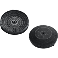 AEG MCFE21 filter för köksfläkt, svart, 2-pack