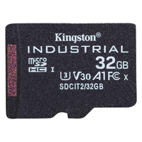 Kingston Industrial 32GB MicroSDHC UHS-I V30 Tåligt Minneskort