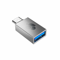 Cherry 61710036 - USB-A - USB-C - Argent