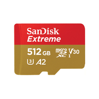 SanDisk Extreme 512GB MicroSDHC-kort - SDSQXAV-512G-GN6MA