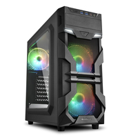 Sharkoon VG7-W RGB - Midi Tower - ATX - no power supply - 4044951026869