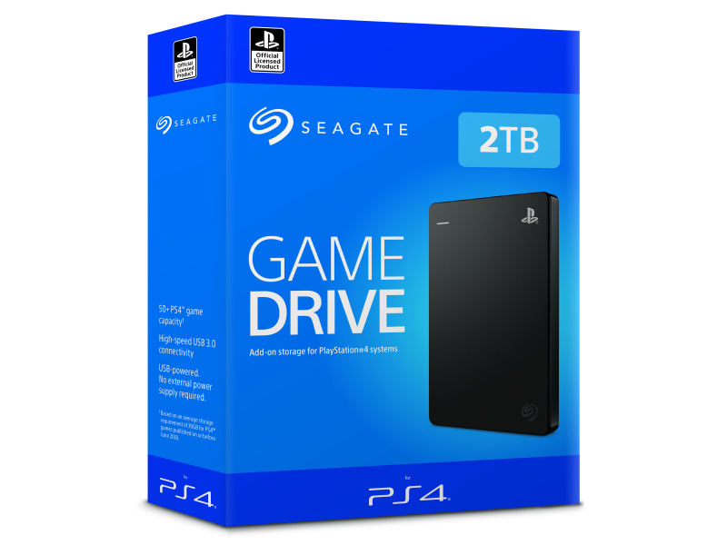 Seagate Game Drive for PS4 2TB USB 3.2 Gen 1 - STGD2000200