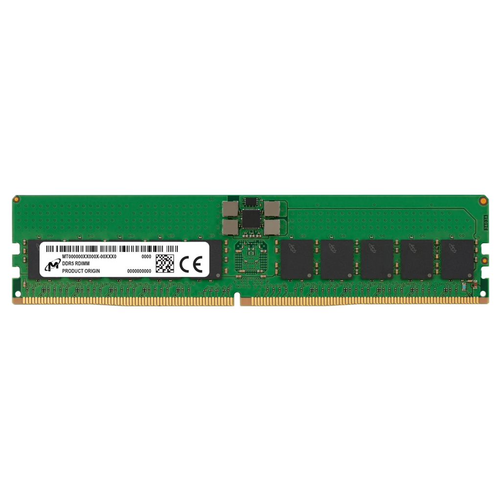 Micron DDR5 32GB RDIMM 5600 RAM - MTC20F2085S1RC56BD1R