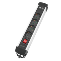 LogiLink LPS237U 1.5m 4-Outlet Power Strip IP20 1.5mm²