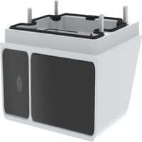 Axis Fixed Box Kit A - Infrared Illuminator - for AXIS P1375-E - 01534-001