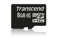 Transcend microSDHC 8GB Klass 10 UHS-I 600x 90MB/s U1 - TS8GUSDHC10U1