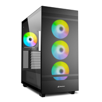 Sharkoon REBEL C50 RGB ATX Tower Case - 4044951038244