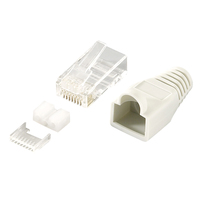 MP0021 Connecteur RJ45 couvre paquet de 100 protecteur de câble réseau