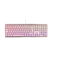 Cherry MX 3.0S RGB - Full-size (100%) - USB - Mechanical - QWERTZ - RGB LED - Rose - G80-3874LYADE-9