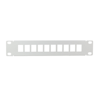LogiLink ACT107 Keystone Panel Grå Stål 10" - ACT107