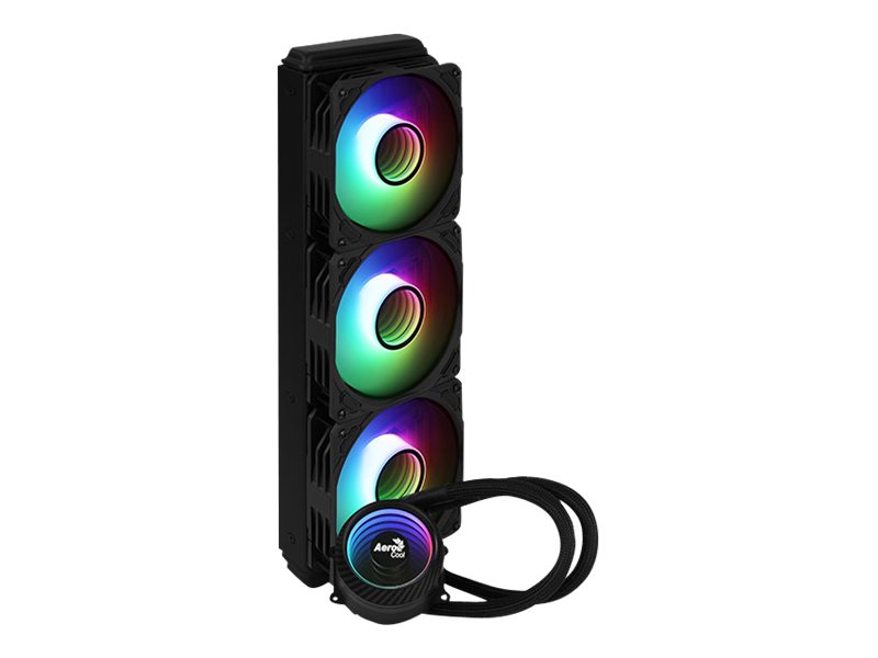 Refroidissement liquide AeroCool Mirage L360, 3 ventilateurs ARGB 120 mm