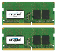 Crucial - DDR4 - Kit - 16 GB: 2 x 8 GB - SO DIMM 260-PIN