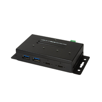 LogiLink UA0316 Hub USB-C/A 10Gbps 0,6m Métal