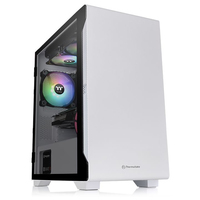 S100 TG Snow Tempered Glass Tower - CA-1Q9-00S6WN-00