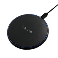 LogiLink PA0178 Indoor USB Trådlös Laddningsadapter Svart - PA0178