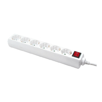 LogiLink LPS202 1,5m 6 prises AC IP20 TUV/GS 250V