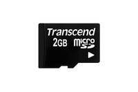 Transcend microSD 2GB 20MB/s Memory card - TS2GUSD