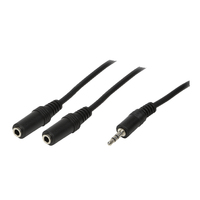 Câble répartiteur en Y LogiLink 3,5 mm 0,2 m
