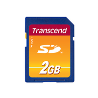 Carte mémoire MLC Transcend SD 2 Go 20 Mo/s