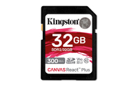 Canvas React Plus SD 32GB - Kingston UHS-II 300MB/s