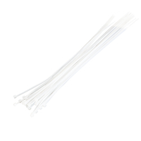 LogiLink KAB0041 Attaches de câble 50 cm x 4,8 mm Transparent, paquet de 100