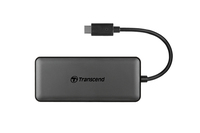 Transcend HUB5C USB 3.2 Gen2 Type-C Lecteur de carte Noir 20V