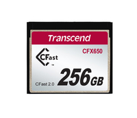 Carte mémoire MLC Transcend CFast 2.0 CFX650 256 Go 510 Mo/s