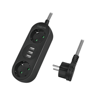 LogiLink LPS262U 1,5 m 2 prises secteur intérieure IP20 1,5 mm²