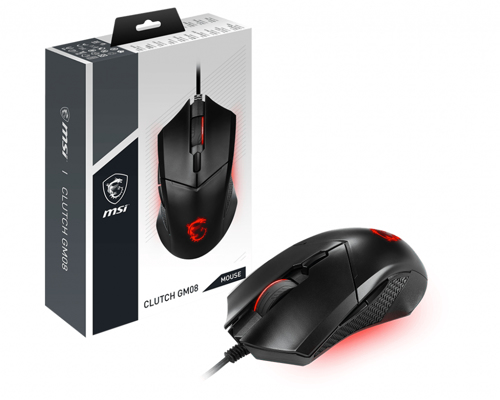 MSI Clutch GM08 - Mouse - right and left handed - S12-0401800-CLA