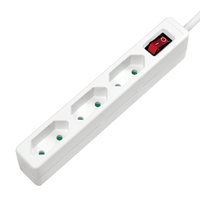 LogiLink LPS230 1,5 m 3 prises AC intérieur Connexion C7 IP20