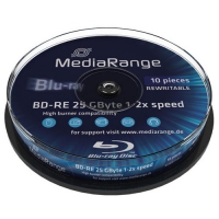 MediaRange MR501 25 Go BD-RE 10pk