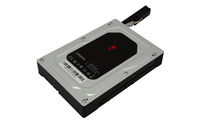 Kingston 2,5"-3,5" SATA-drivhållare - Universell HDD-bur, svart