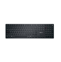 Cherry KW X ULP - USB + RF sans fil + Bluetooth - Mécanique - QWERTZ - LED - Noir
