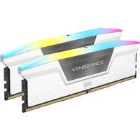 64GB 2x32GB DDR5 6000 CL40 Vengeance RGB White - CMH64GX5M2B6000C40W