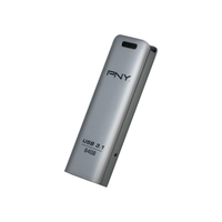 PNY Elite Steel - USB flash drive - FD64GESTEEL31G-EF