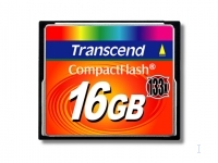 Transcend CompactFlash 133x 16GB 50MB/s MLC Minneskort - TS16GCF133