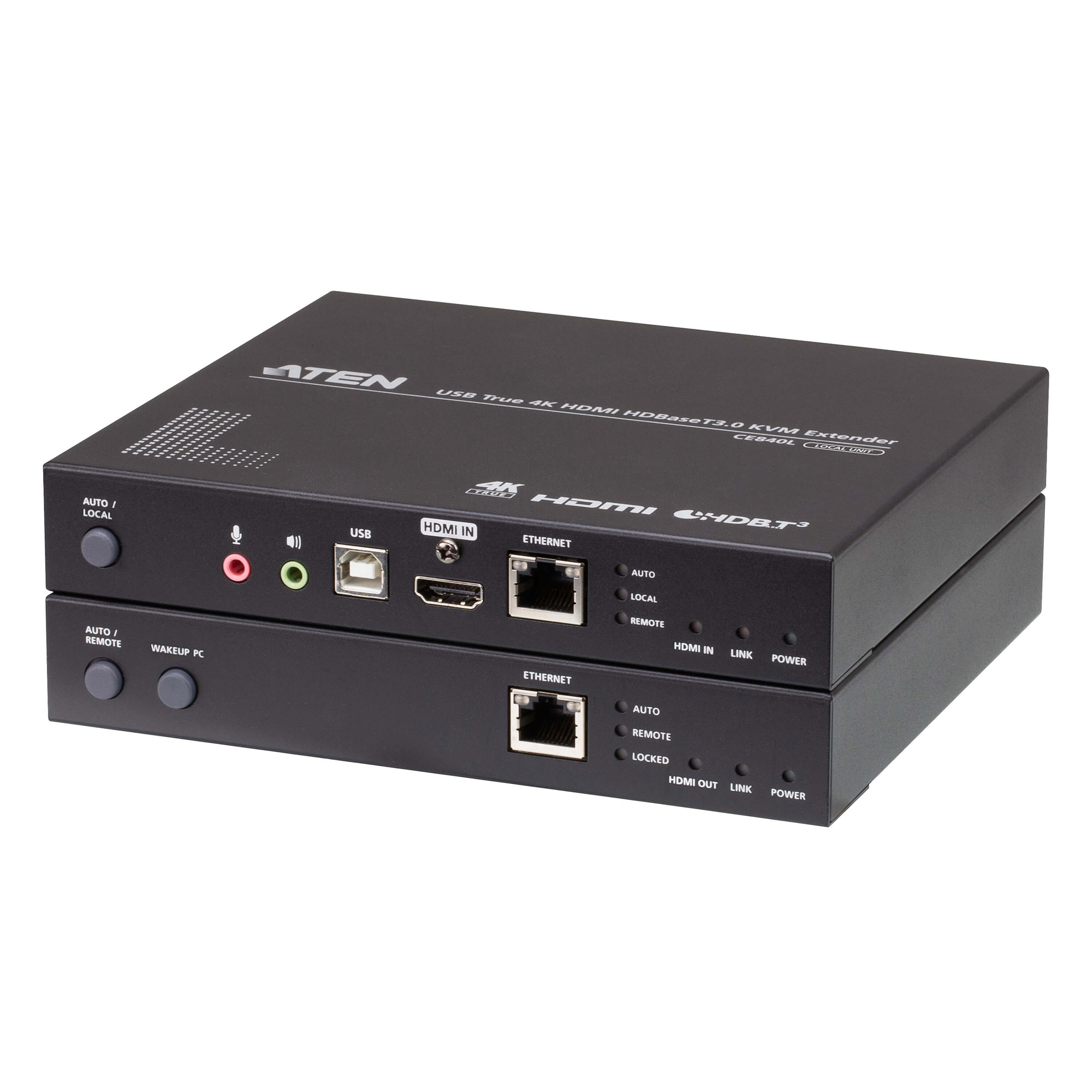 Extension KVM USB 4K HDMI HDBaseT 3.0 ATEN - Portée 100 m