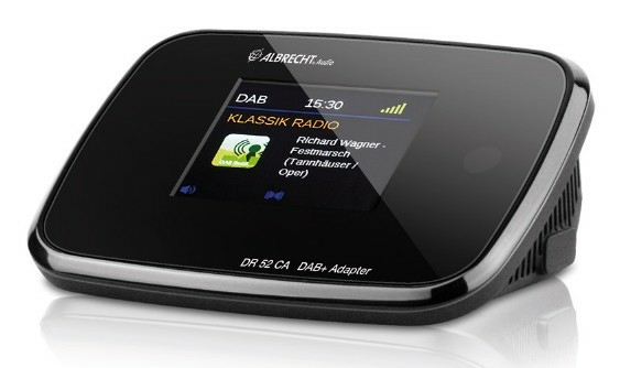 Albrecht DR 52 CA - Clock - Digital - DAB,DAB+,FM - Black - Digital - External