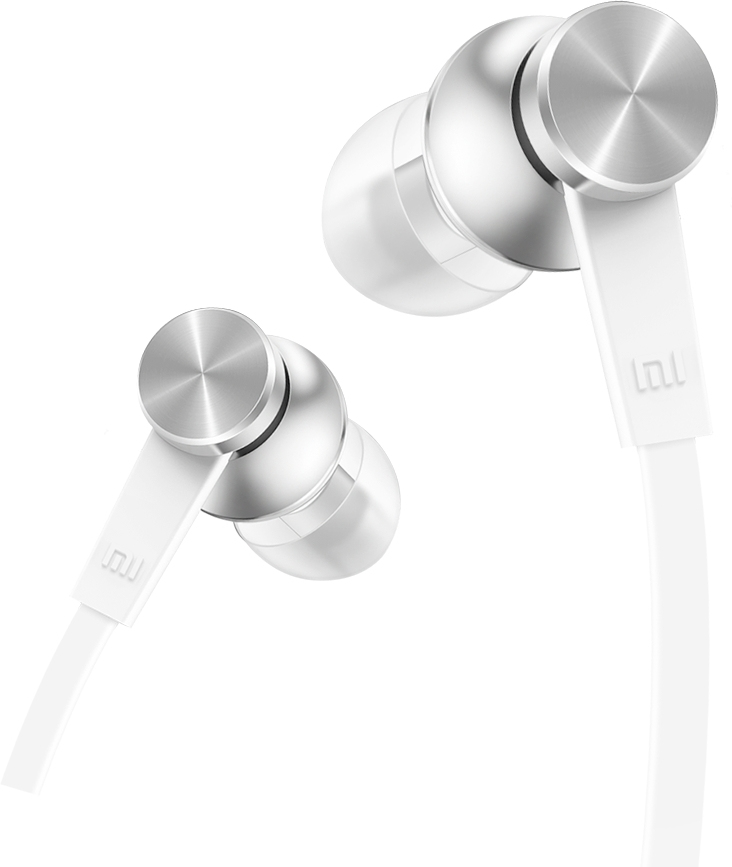 Xiaomi Mi In-Ear Headphones Basic - Wired Headphones Silver - ZBW4355TY