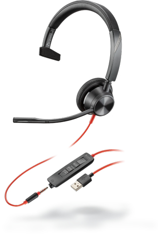 POLY Blackwire 3315 - 3300 Series - Casque d'écoute