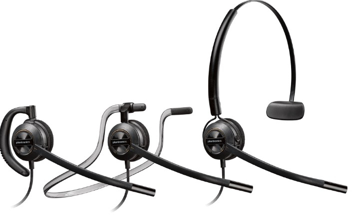 POLY EncorePro HW540D - Headset - On-Ear - convertible (203194-01)