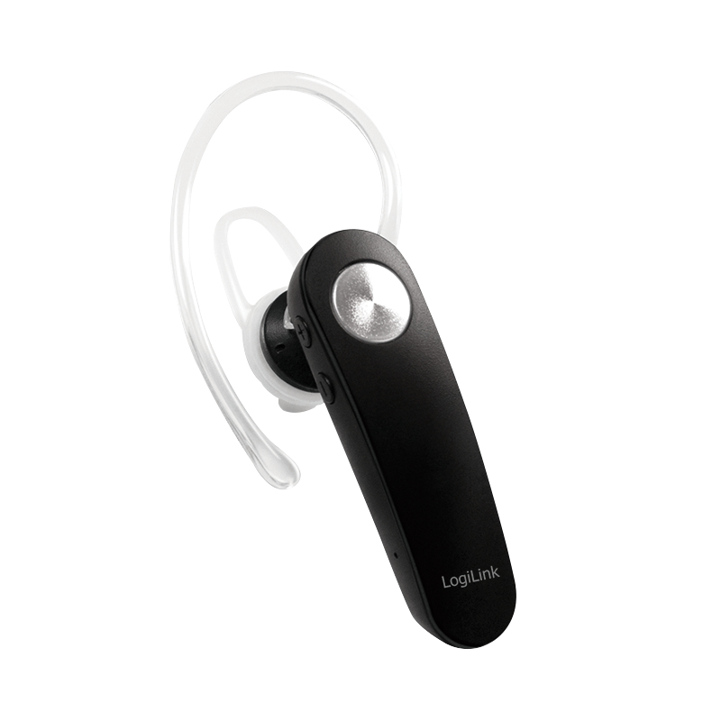 LogiLink BT0046 Wireless Mono Ear-Hook Headset - BT0046