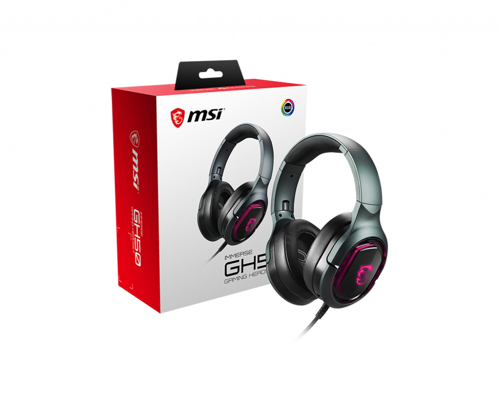 MSI Immerse GH50 - Casque - taille réelle