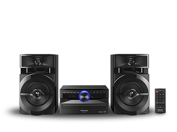 Muzikinis centras PANASONICSC-UX100E-K CD stereo sistema Juodas - SC-UX100E-K