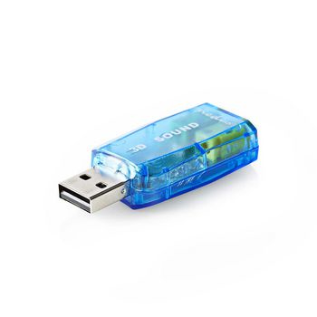 Nedis USCR10051BU 5.1 USB Sound Card - USCR10051BU