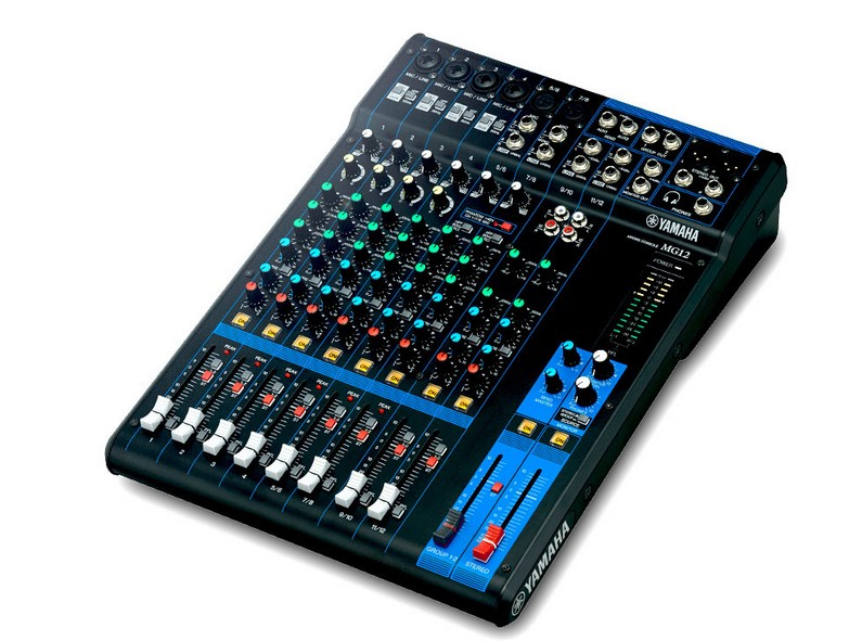 Yamaha MG12 12-kanals Analogt Mixerbord - 22W - MG12