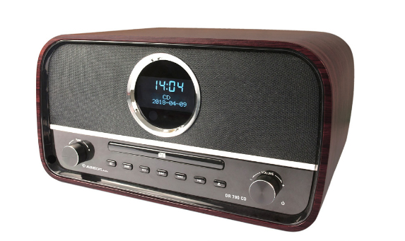 Albrecht DR 790 CD - Portable - Digital - FM - 30 W - LCD - 7.11 cm (2.8") - 27790