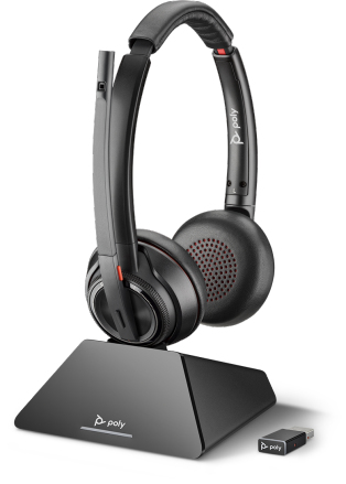 POLY Savi 8220 UC - Standard Headset System - 209215-02
